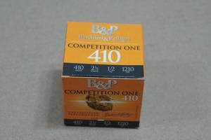 25 B&P Competition One .410 Bore 2-12 8 Shot Shotshells