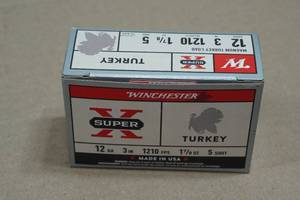 10 Winchester Super-X 12 Gauge 3 Magnum Turkey 5 Shot Shotshells