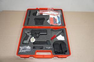 Unfired SAR 9X Platinum 9mm Semi-Auto Pistol - 2 Magazines, Holster