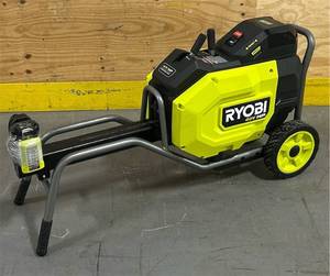 RYOBI 40V HP Brushless 12-Ton Kinetic Battery Electric Log Splitter RY40704 with 40v 4Ah Battery and Charger Msrp $999.00
