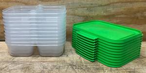 Sistema 870ml Meal Prep Nest it 10 pack lot of 4 40 total