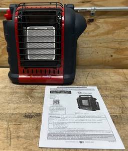 Mr. Heater Portable Buddy Propane Heater, 9,000 BTU, Model# MH9BX #173690 Msrp $99.99