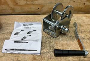 Ultra-Tow Single-Speed Hand Winch with Wire Rope, 600-Lb. Load Capacity #5033590 $47.99 see description