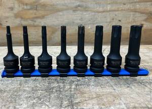 Klutch 8-Pc. Impact Star Bit Set #115224 Msrp $24.99