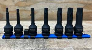 Klutch 8-Pc. Impact Star Bit Set #115224 Msrp $24.99 see description