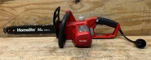 Homelite UT43104 14in Electric Chain Saw
