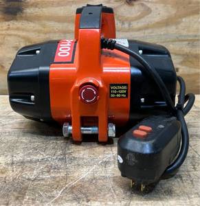 Ultra-Tow Portable Electric Winch, 120V, 1100-Lb. Capacity, Steel Cable, Brushless #5689273 Msrp $224.99 see description