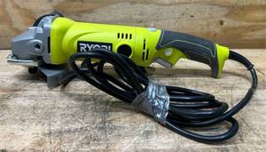 RYOBI 7.5 Amp 4-12 in. Corded Angle Grinder with Rotating Rear Handle AG454