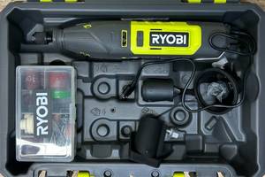 RYOBI 12V Cordless Rotary Tool Kit TVM01 see description