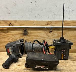 Ultra-Tow XTP 12 Volt Off-Road Vehicle Winch, 12,000-Lb. Capacity, 12 Volt DC, 390 Max. Amps #4995834 see description