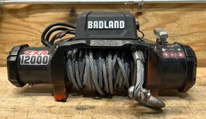 BADLAND ZXR 12,000 lb. TruckSUV Winch with Wire Rope 59407 Msrp $349.99