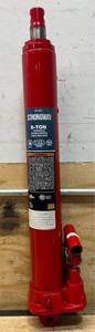 Strongway 8-Ton Long Ram Hydraulic Jack, Double Piston, Clevis Base #46217 Msrp $99.99 see description