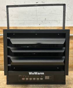 WeWarm 7500W Digital Electric Overhead Garage Heater, 25,590 BTU, 240V, Heating Capability 750 ft , Model# CZ230 #6539074 Msrp $219.99 see description