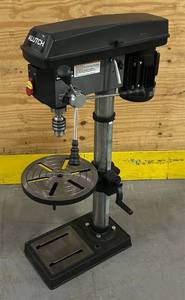 Klutch 13in. Benchtop Drill Press, 34 HP, 120 Volts, 58in. Chuck w1in. Drilling Capacity, 45  Table Tilt #5793521 Msrp $279.99