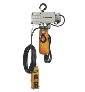 Strongway Mini Electric Chain Hoist, 500-Lb. Capacity, 16.4ft. Lift #99077 Msrp $899.99