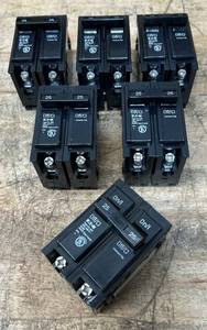 EATON Circuit Breaker 2 Pole Unit M-1640 120240V lot of 6