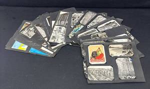 BG - Vintage Postcards and Prints - 14 Double Sided Sheets