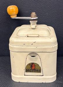 DA - Meams Coffee Grinder - Vintage French Hand Crank