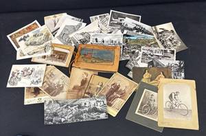 BG - Vintage Postcards & Cabinet Cards Collection - European Cityscapes, Architecture & Portraits