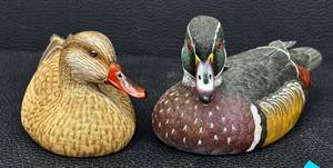 Jules A. Bouliette Collection Duck Figurines - Male & Female