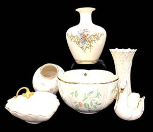 Lenox Queens Garden Vase & Morningside Cottage Bowl  (2-Piece Set)