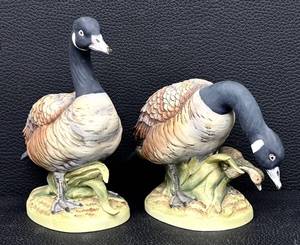 Andrea by Sadek Canada Goose Figurines (Lot of 2)