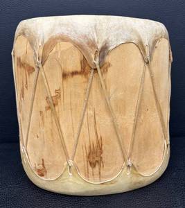 Native American Pueblo Log Drum