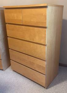 LLB - Vintage Blonde Wood Dresser