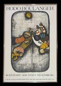 LL - Rodo Boulanger Print Bruits de Balles Framed Print