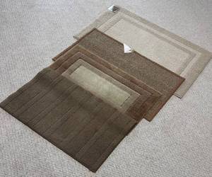 LL - Four Nice Neutral Accent Rugs