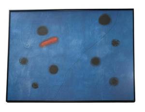LL - Joan Mir Blue 1 Print