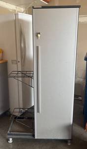 G - California Closets Utility Cabinet with Long-Handle Tool Storage