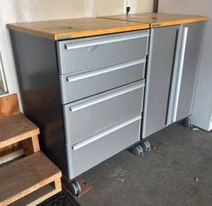 G - Two California Closets Life Storage - Rolling Utility Carts