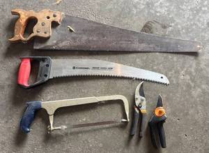 G - Collections of Saws and Clippers