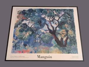 LL - Henri Manguin Paysage  Saint-Tropez, 1905 - Framed Museum Exhibit Print