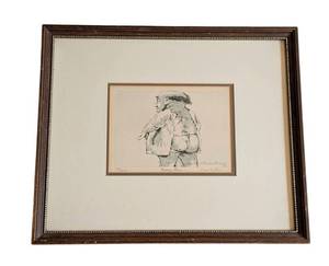 LL - Charles Bragg Visiting Hours Signed & Numbered Framed Print