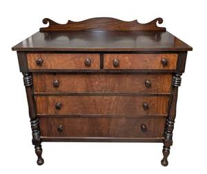 LL - WMA French Vintage Dresser - Dark Wood Finish