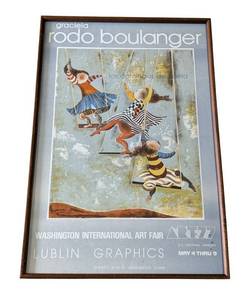 LL - Graciela Rodo Boulanger Los Domingos de Julieta - Framed Lithograph