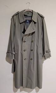 LL - Burberrys London Trench Coat - Khaki, Double-Breasted, Plaid Lining (Mens)