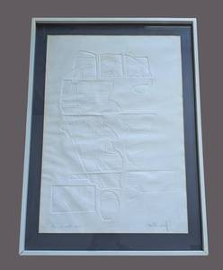ML - Framed Relief Paper Art - Signed & Numbered