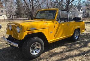 Wow Awesome 1970 Jeepster Commando 4x4 Convertible