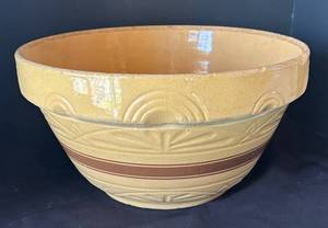 DR - Large Vintage Yellowware Bowl