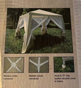S - Menard 8 x 8 Screen House Gazebo - 272-0630