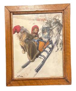 LL - Carl Larsson Christmas Eve Print
