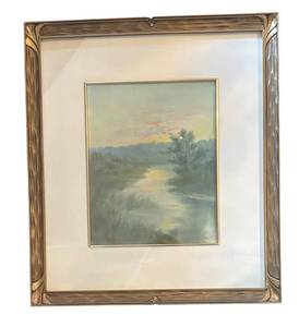 UL - Lovely Vintage Landscape Print