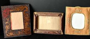 UL - Vintage Photo Frames (Lot of 3)