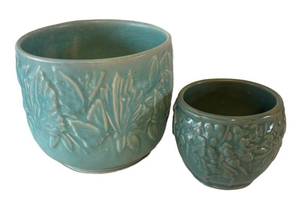 DR - Vintage McCoy Butterfly Planter and NM Nelson Planter