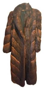 LS - Vintage Mink Fur Coat