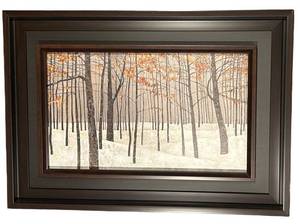 LL - Scene of Trees Art Print - Framed