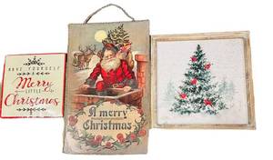 LL - Christmas Art (Lot of 3)